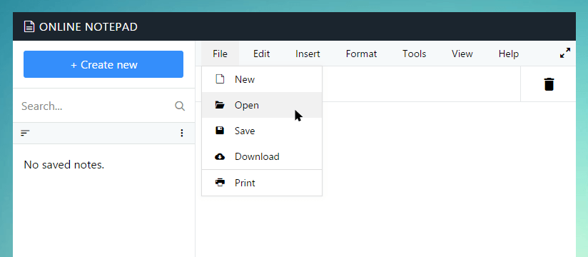 Open text file in Fogseo